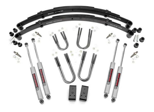 3in Jeep Suspension Lift Kit for 1974-1990 Jeep Cherokee Grand Wagoneer Pickup 4WD
