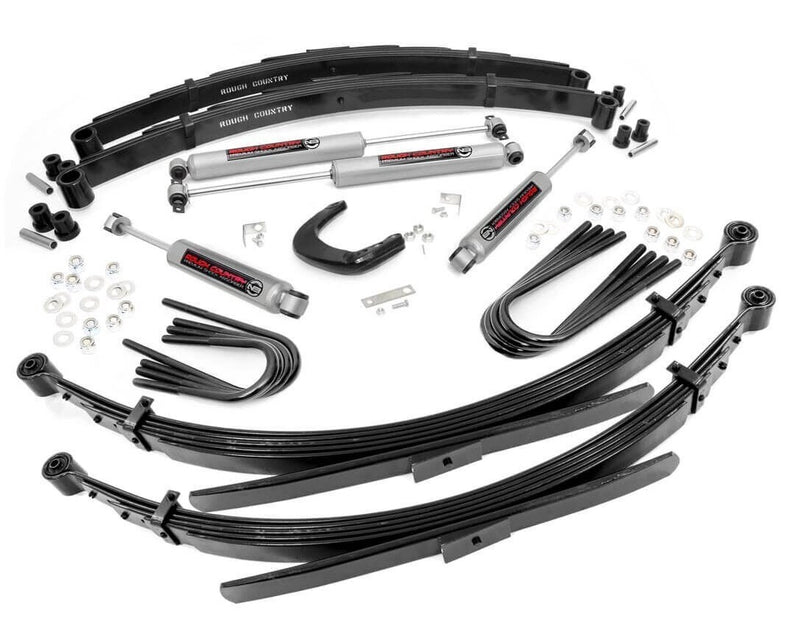 6in GM Suspension Lift Kit for 1977-1987 GMC Chevy Pickup Suburban 4WD (52" Rear Springs)