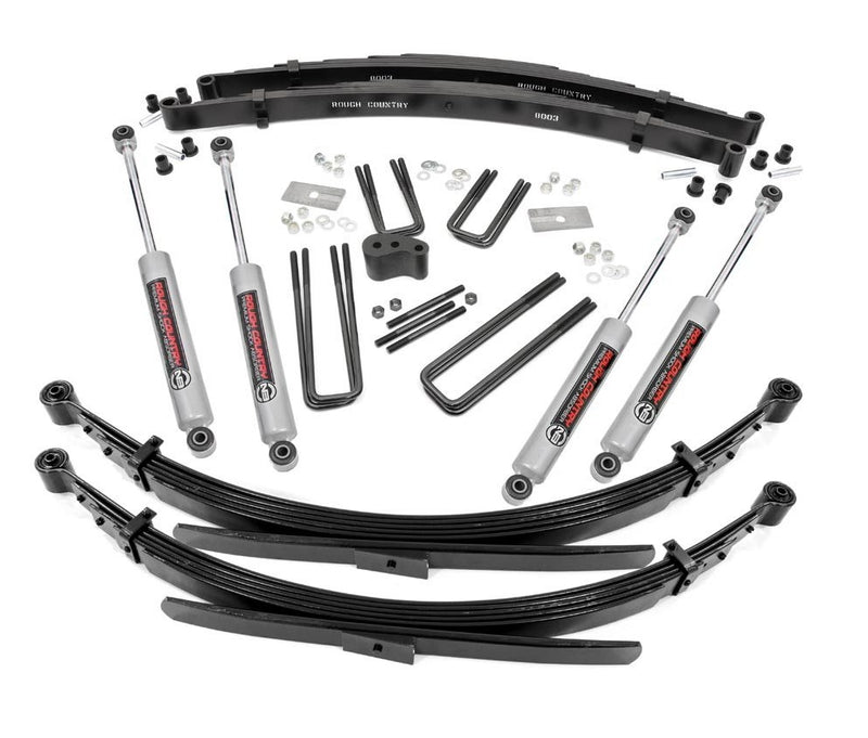 4in Dodge Suspension Lift System for 1978-1993 Dodge Plymouth Ramcharger Trailduster 4WD