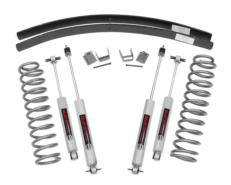 3in Jeep Suspension Lift Kit for 1984-2001 Jeep Cherokee XJ 2WD 4WD