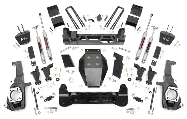 7.5in GM Torsion Bar Drop Suspension Lift Kit (11-19 2500HD/3500HD)