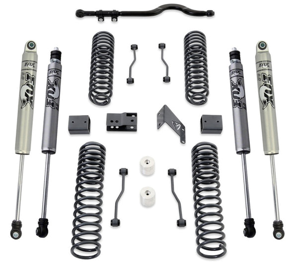 2007-2018 Jeep Wrangler JK 2WD/4WD 4.5" Coil Lift Kit w/ Front Track Bar And FOX Shocks
