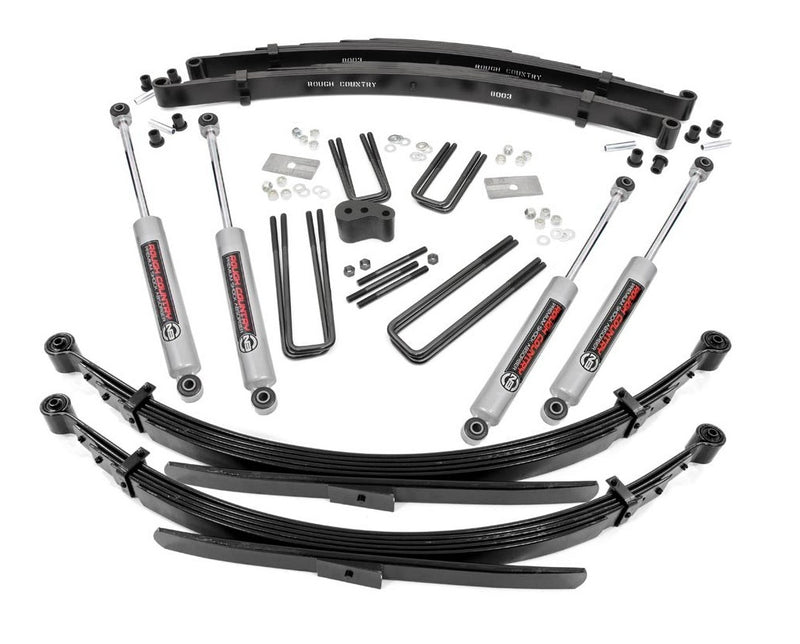 4in Dodge Suspension Lift System for 1974-1977 Dodge Plymouth Ramcharger Trailduster 4WD