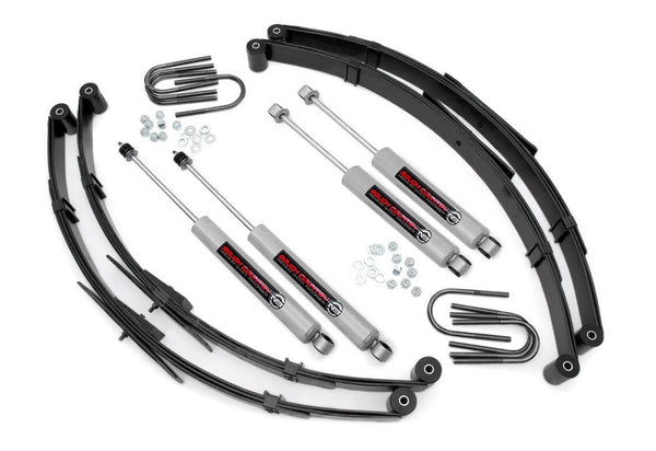 2.5in Jeep Suspension Lift Kit for 1987-1995 Jeep Wrangler YJ 4WD