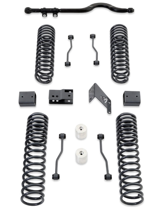 2007-2018 Jeep Wrangler JK 2WD/4WD 4.5" Coil Lift Kit w/ Front Track Bar (No Shocks)