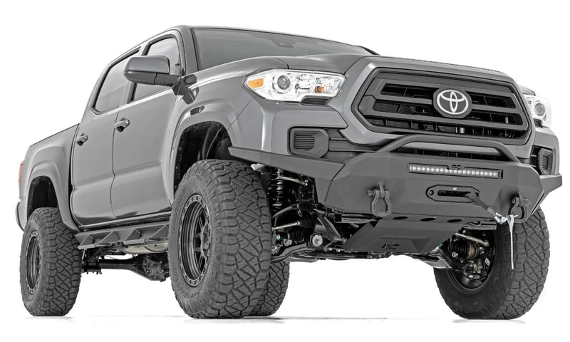 FRONT HYBRID HIGH CLEARANCE BUMPER | TOYOTA TACOMA (2016-2022) w/ PRO12000S Winch