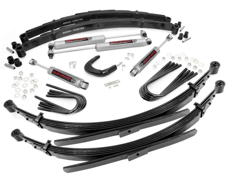 6in GM Suspension Lift Kit for 1973-1976 GMC Chevy Pickup Suburban Blazer Jimmy 4WD (52" Rear Springs)
