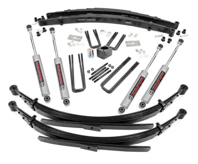 4in Dodge Suspension Lift System (Dana 60) for 1977-1993 Dodge W Series Pickup 4WD