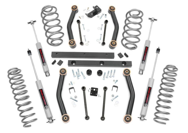 4in Jeep Suspension Lift System for 1997-2002 Jeep Wrangler Tj 4WD