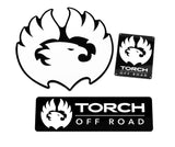 TORCH 2" Lift Blocks Kit Tapered with 9/16" Pin 2.5" Wide 5.25" Long